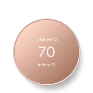 Google Nest Thermostat, Sand