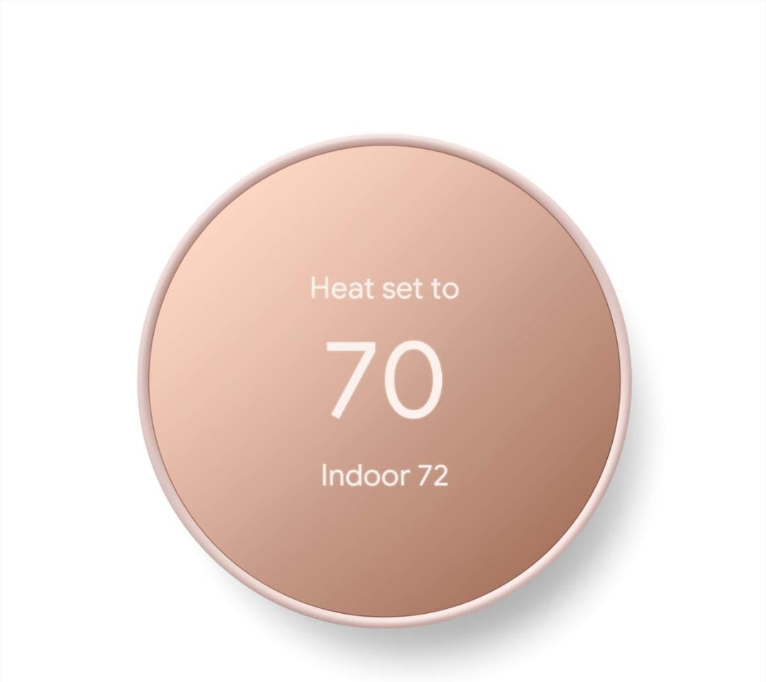 Google Nest Thermostat, Sand