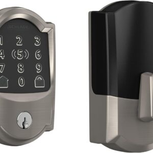 Schlage Encode Plus Smart Wi-Fi Deadbolt, Satin Nickel