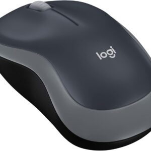 Logitech M185 Wireless Mouse, Swift Grey