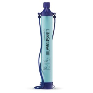 LifeStraw Personal Water Filter, Blue, 1 Pack