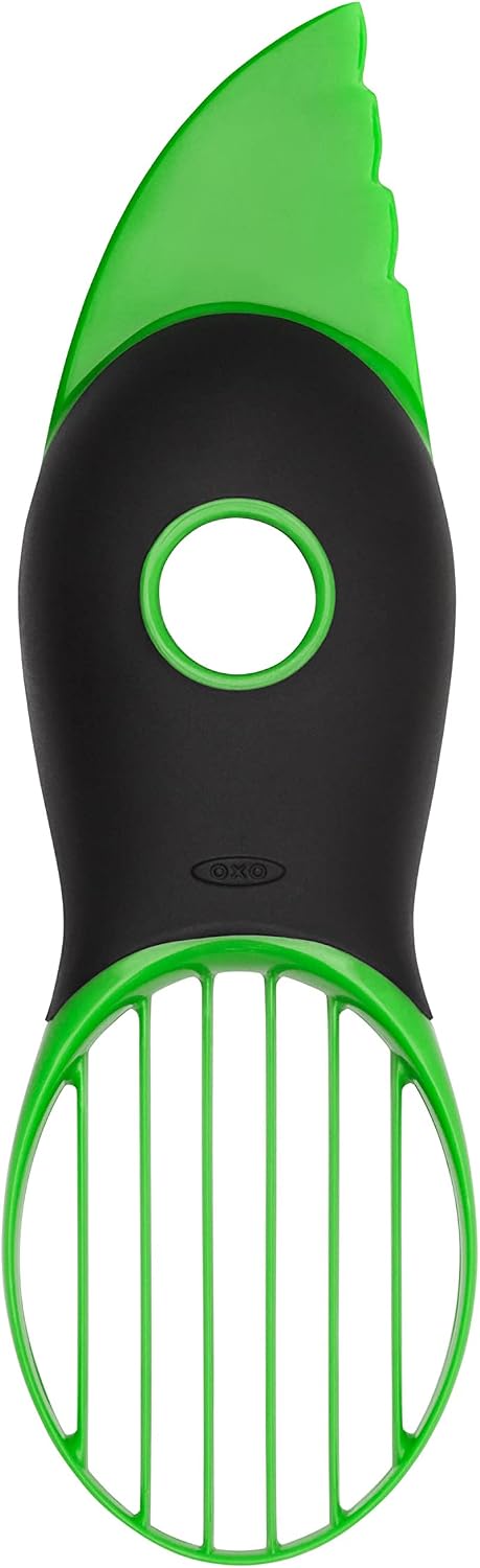 OXO Good Grips 3-in-1 Avocado Slicer, Green