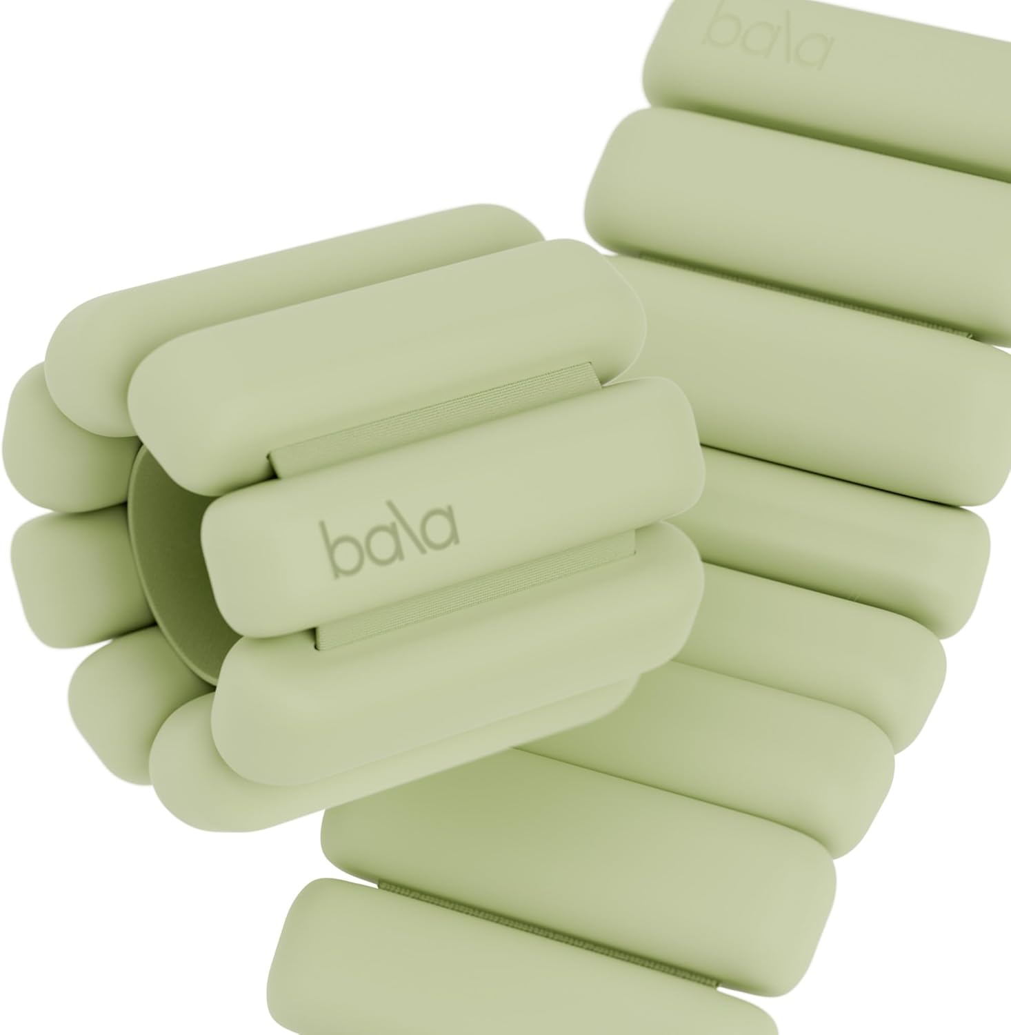 Bala Bangles Wrist and Ankle Weights, 1 lb, Sage