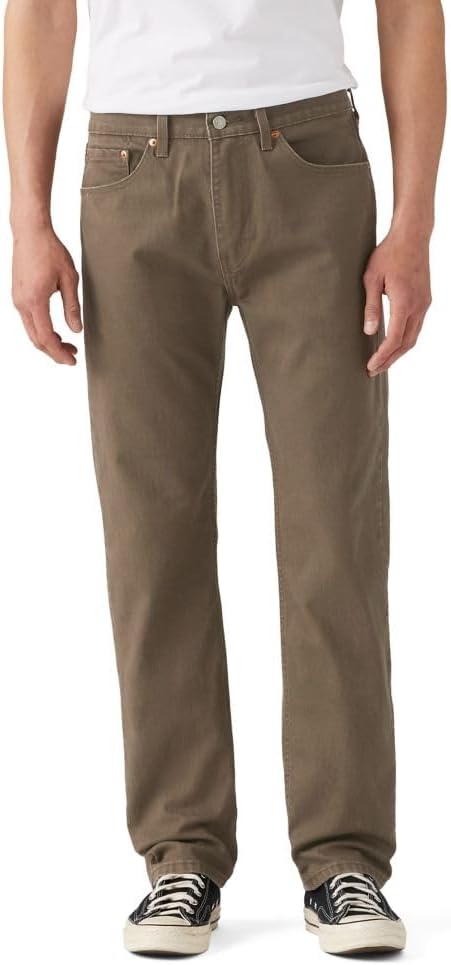Levi’s Men’s 505 Regular Fit Jeans, Canteen Denim (Stretch), 29 x 32